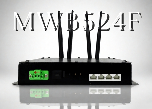 ALX-MWB524F Ethernet to WiFi Bridge Dual-Band Industrial Wireless Bridge High Reliability